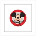 thumbnail image 1 of Gallery Pops Disney 100th Anniversary - Mickey Mouse Club Classic Logo Wall Art, White Framed Version, 12" x 12", 1 of 5