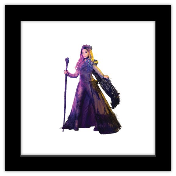 Gallery Pops Disney Descendants 3 - Spelled Audrey Wall Art, Black Framed Version, 12" x 12"