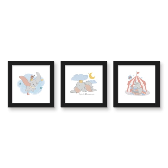Gallery Pops Disney Dumbo - Starry Meadows Wall Art Bundle (3-Pack)