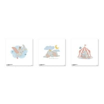 Gallery Pops Disney Dumbo - Starry Meadows Wall Art Bundle (3-Pack)
