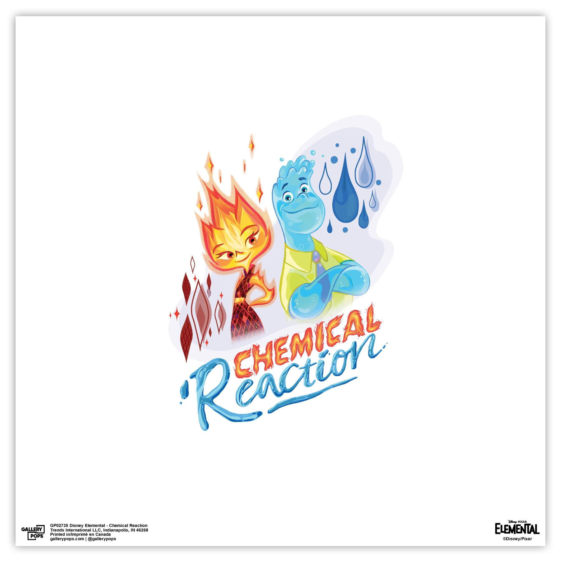 Gallery Pops Disney Elemental - Chemical Reaction Wall Art, Unframed ...