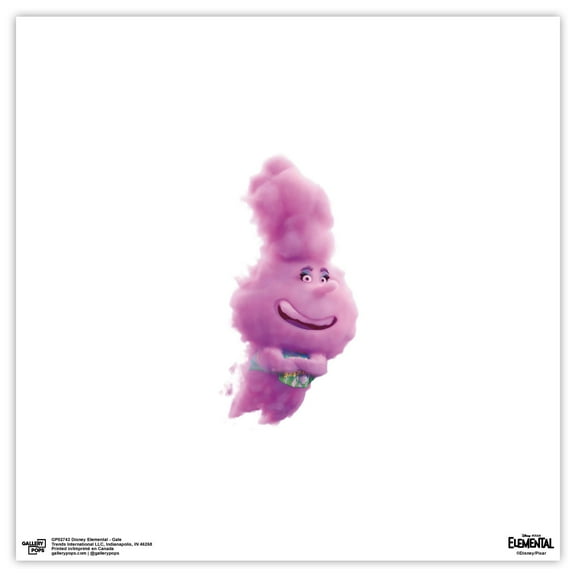 Gallery Pops Disney Elemental - Gale Wall Art, Unframed Version, 12" x 12"