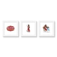 thumbnail image 1 of Gallery Pops Disney Elena of Avalor - Princess Elena Wall Art Bundle (3-Pack), White Framed Version, 12" x 12", 1 of 5