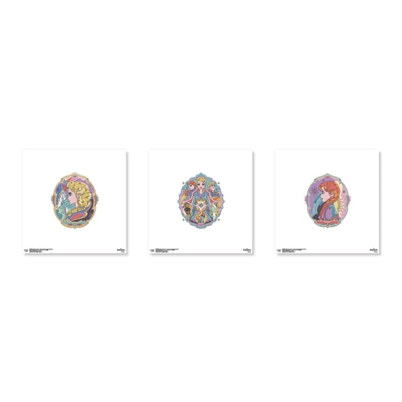 Gallery Pops Disney Frozen 2 - Vintage Illustrated Wall Art Bundle (3-Pack)