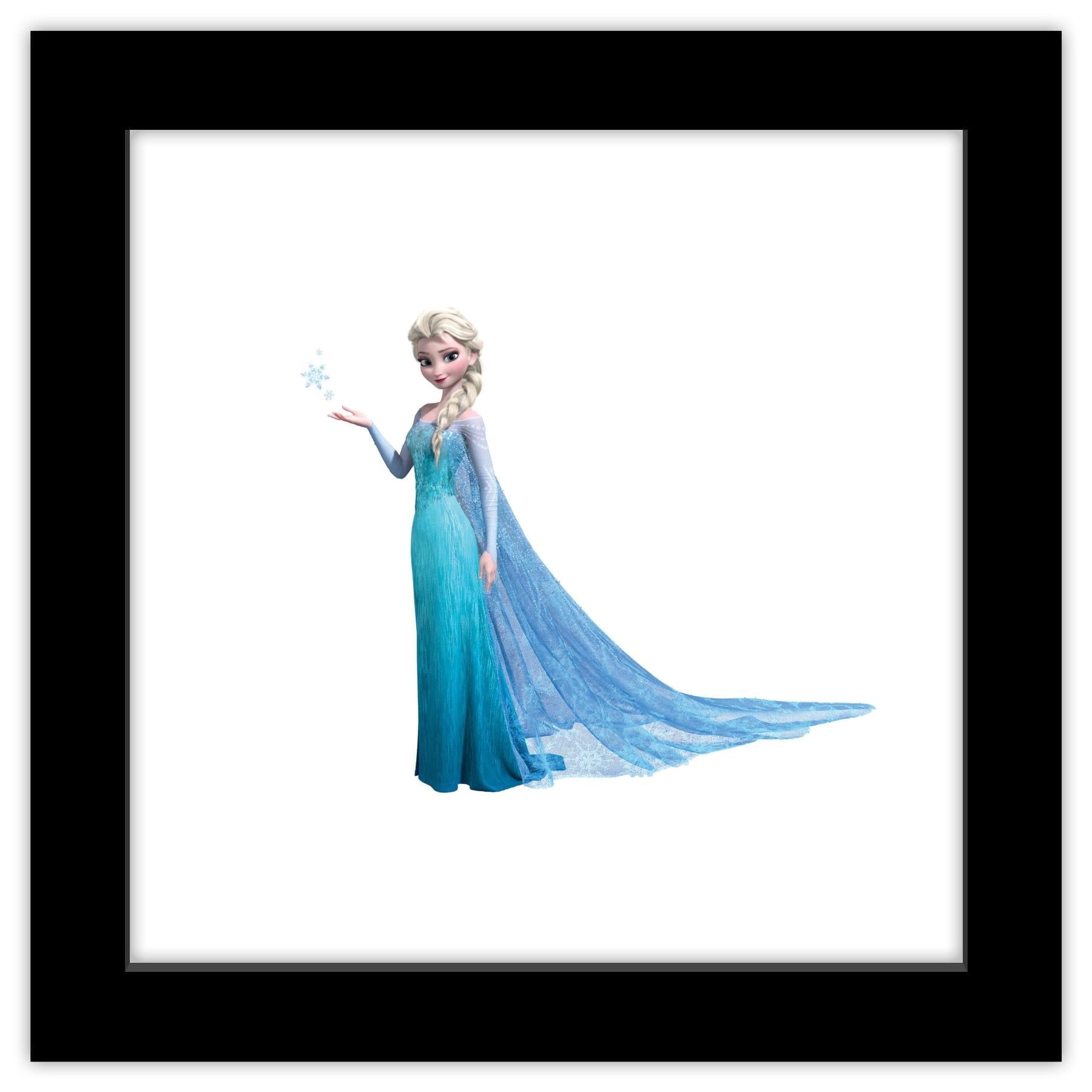 Gallery Pops Disney Frozen - Elsa Original Blue Dress Wall Art, Unframed Version, 12" x 12" Gallery Pops Disney Frozen - Elsa Original Blue Dress Wall Art, Unframed Version, 12" x 12"