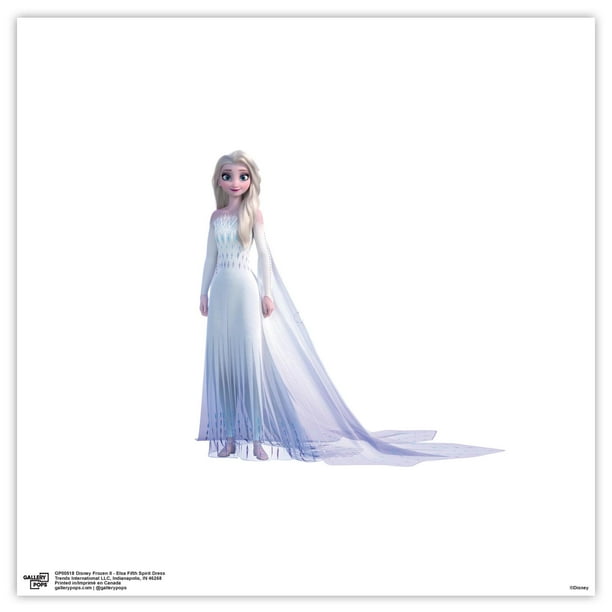 Gallery Pops Disney Frozen II - Elsa Fifth Spirit Dress Wall Art, Unframed Version, 12" x 12" Gallery Pops Disney Frozen II - Elsa Fifth Spirit Dress Wall Art, Unframed Version, 12" x 12"