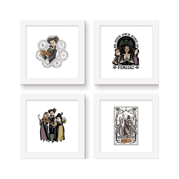 Gallery Pops Disney Hocus Pocus 2 - Sisters Wall Art Bundle (4-Pack)