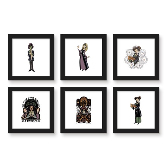 Gallery Pops Disney Hocus Pocus 2 - Sisters Wall Art Bundle (6-Pack)