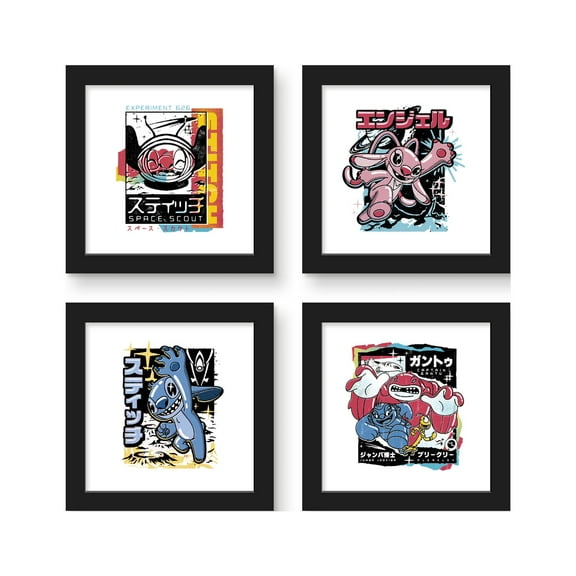 Gallery Pops Disney Lilo & Stitch - Extrovert Wall Art Bundle (3-Pack)