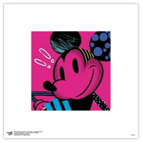 Gallery Pops Disney Mickey and Friends - Hi-Lighter Mickey Wall Art, Unframed Version, 12" x 12"