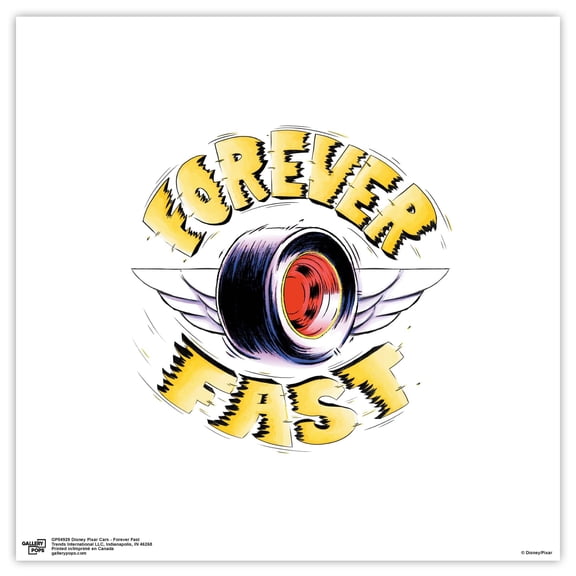 Gallery PopsĀ® Disney Pixar Cars (2006) - Forever Fast Wall Art