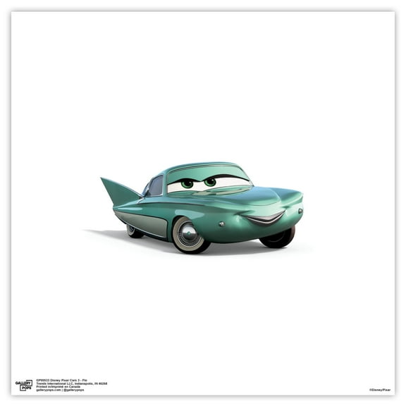Gallery Pops Disney Pixar Cars 3 - Flo Wall Art, Unframed Version, 12" x 12"
