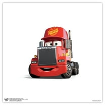 Gallery Pops Disney Pixar Cars 3 - Mack Wall Art, Unframed Version, 12" x 12"