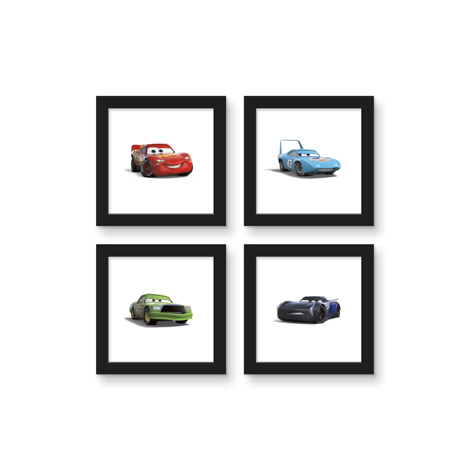 Gallery Pops Disney Pixar Cars 3 - Rivals Wall Art Bundle (4-Pack ...