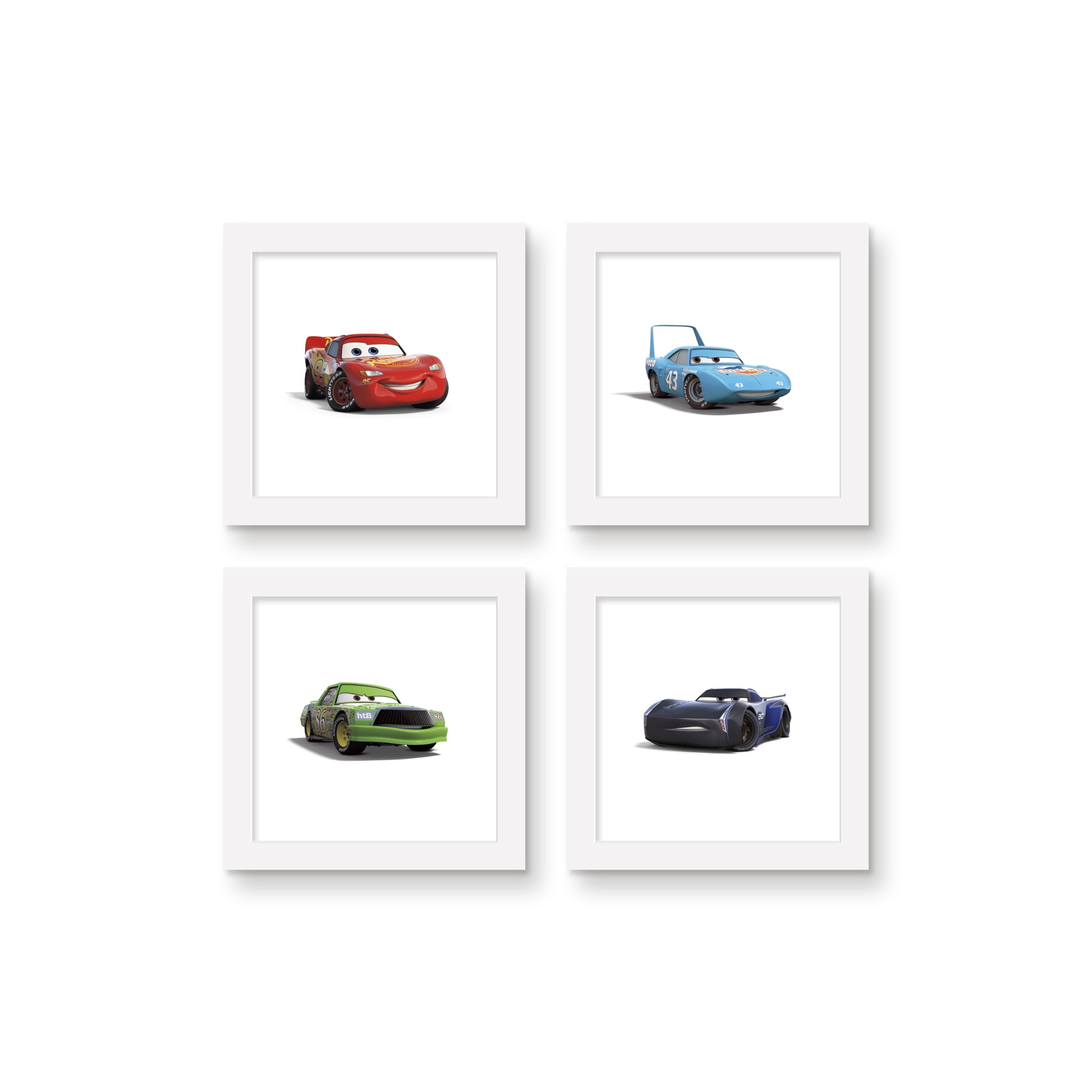 Gallery Pops Disney Pixar Cars 3 - Rivals Wall Art Bundle (4-Pack ...