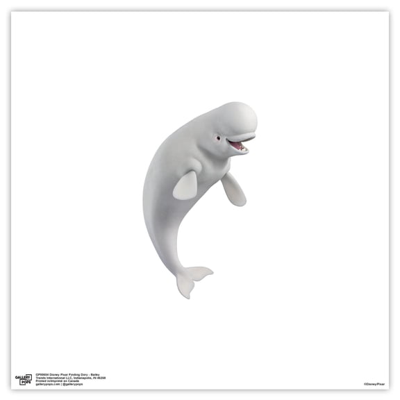 Gallery Pops Disney Pixar Finding Dory - Bailey Wall Art, Unframed Version, 12" x 12"