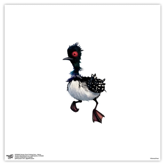 Gallery Pops Disney Pixar Finding Dory - Becky Wall Art, Unframed Version, 12" x 12"