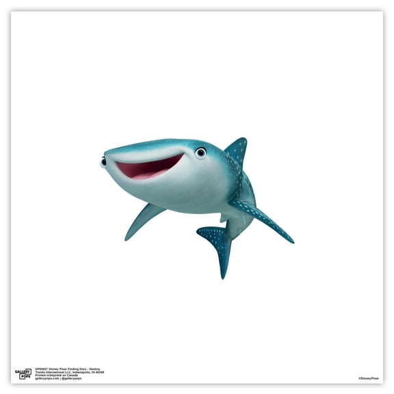 Gallery Pops Disney Pixar Finding Dory - Destiny Wall Art, Unframed Version, 12" x 12"