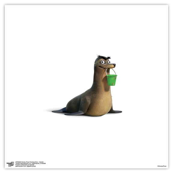 Gallery Pops Disney Pixar Finding Dory - Gerald Wall Art, Unframed Version, 12" x 12"