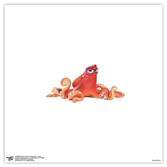 Gallery Pops Disney Pixar Finding Dory - Hank Wall Art, Unframed Version, 12" x 12"