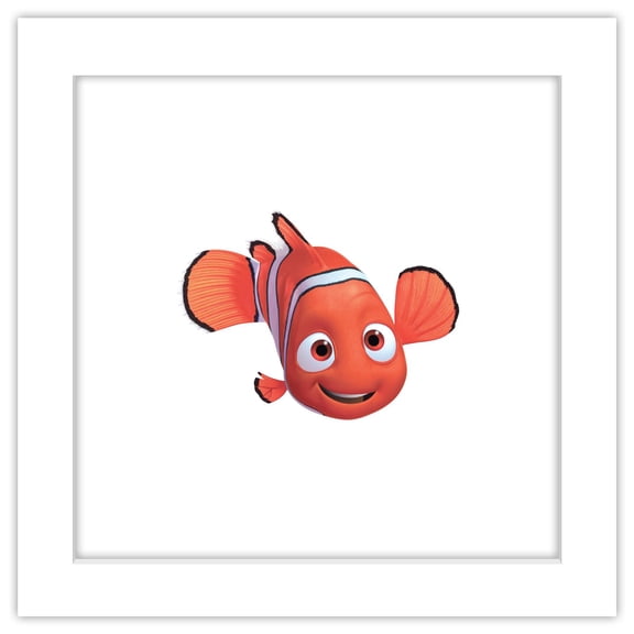 Gallery Pops Disney Pixar Finding Nemo - Nemo Wall Art, White Framed Version, 12" x 12"