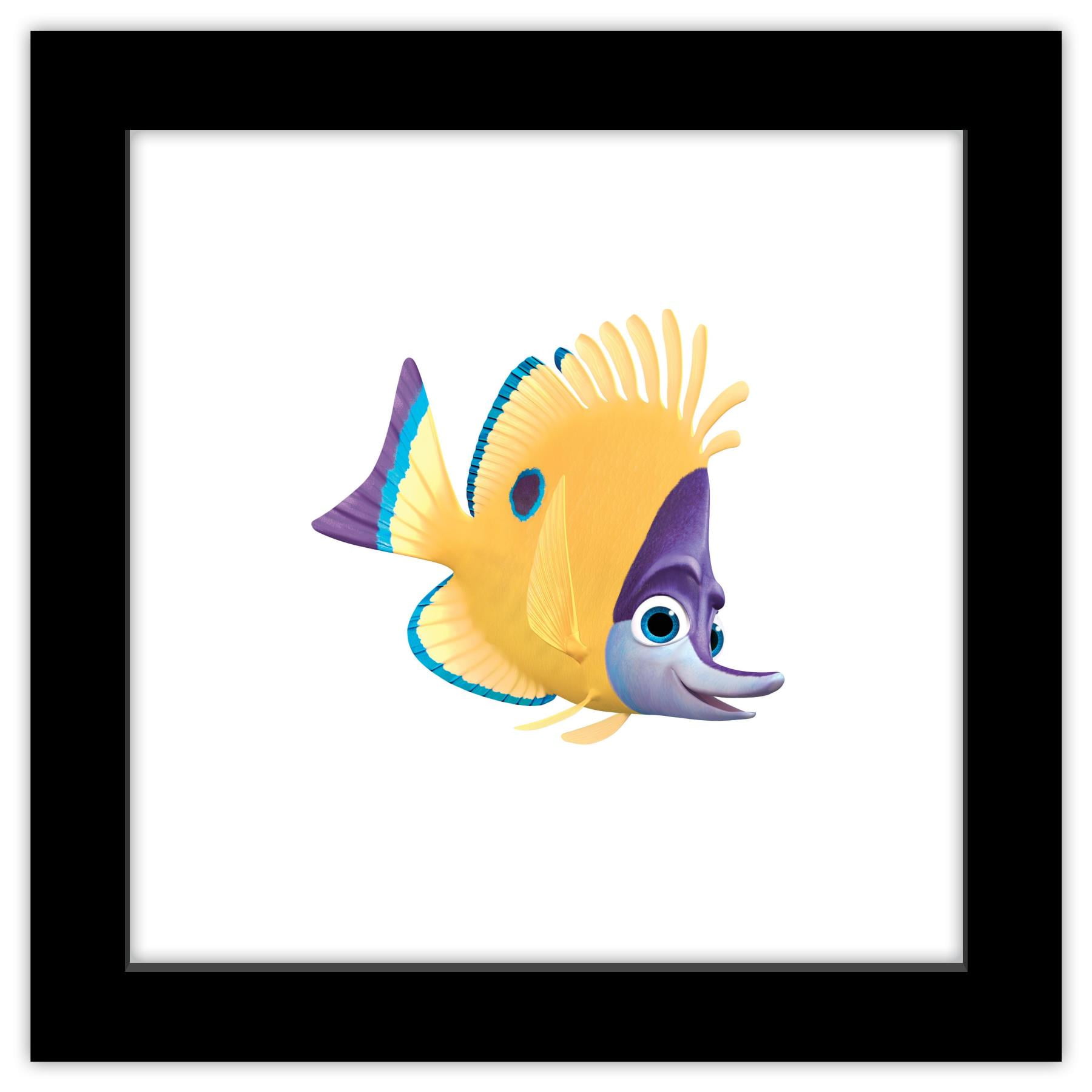 Gallery Pops Disney Pixar Finding Nemo - Tad Wall Art, Black Framed