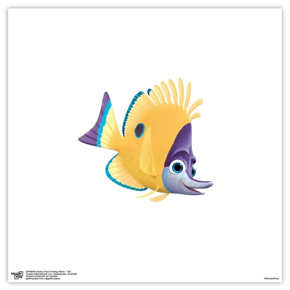Gallery Pops Disney Pixar Finding Nemo - Tad Wall Art, Unframed Version, 12" x 12"