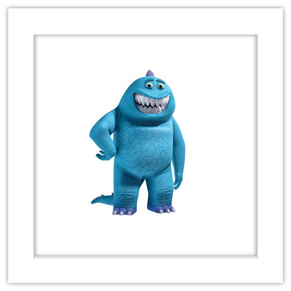 Gallery Pops Disney Pixar Monsters Inc. - Bob Peterson Wall Art, White Framed Version, 12" x 12"