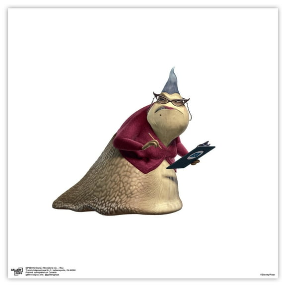 Gallery Pops Disney Pixar Monsters Inc. - Roz Wall Art, Unframed Version, 12" x 12"