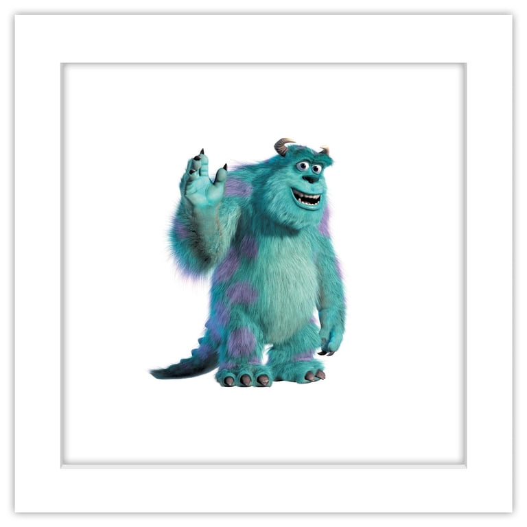Gallery Pops Disney Pixar Monsters Inc. - Sully Wall Art, White Framed  Version, 12" x 12" - Walmart.com