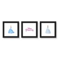 thumbnail image 1 of Gallery Pops Disney Princess - Cinderella Wall Art Bundle (3-Pack), Black Framed Version, 12" x 12", 1 of 5