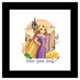 thumbnail image 1 of Gallery Pops Disney Princess - Rapunzel Paint Your Story Wall Art, Black Framed Version, 12" x 12", 1 of 5