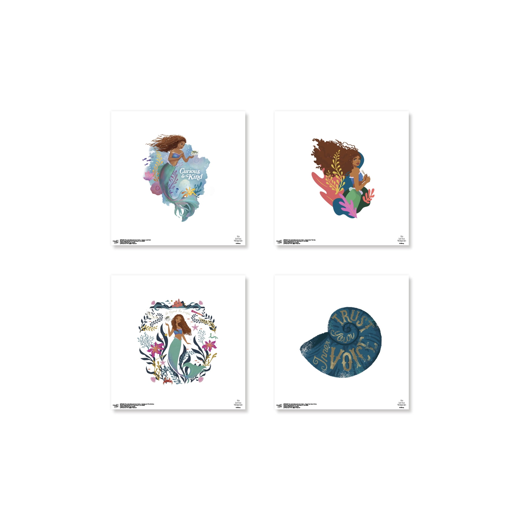 Gallery Pops Disney The Little Mermaid Live Action - Ariel Wall Art ...