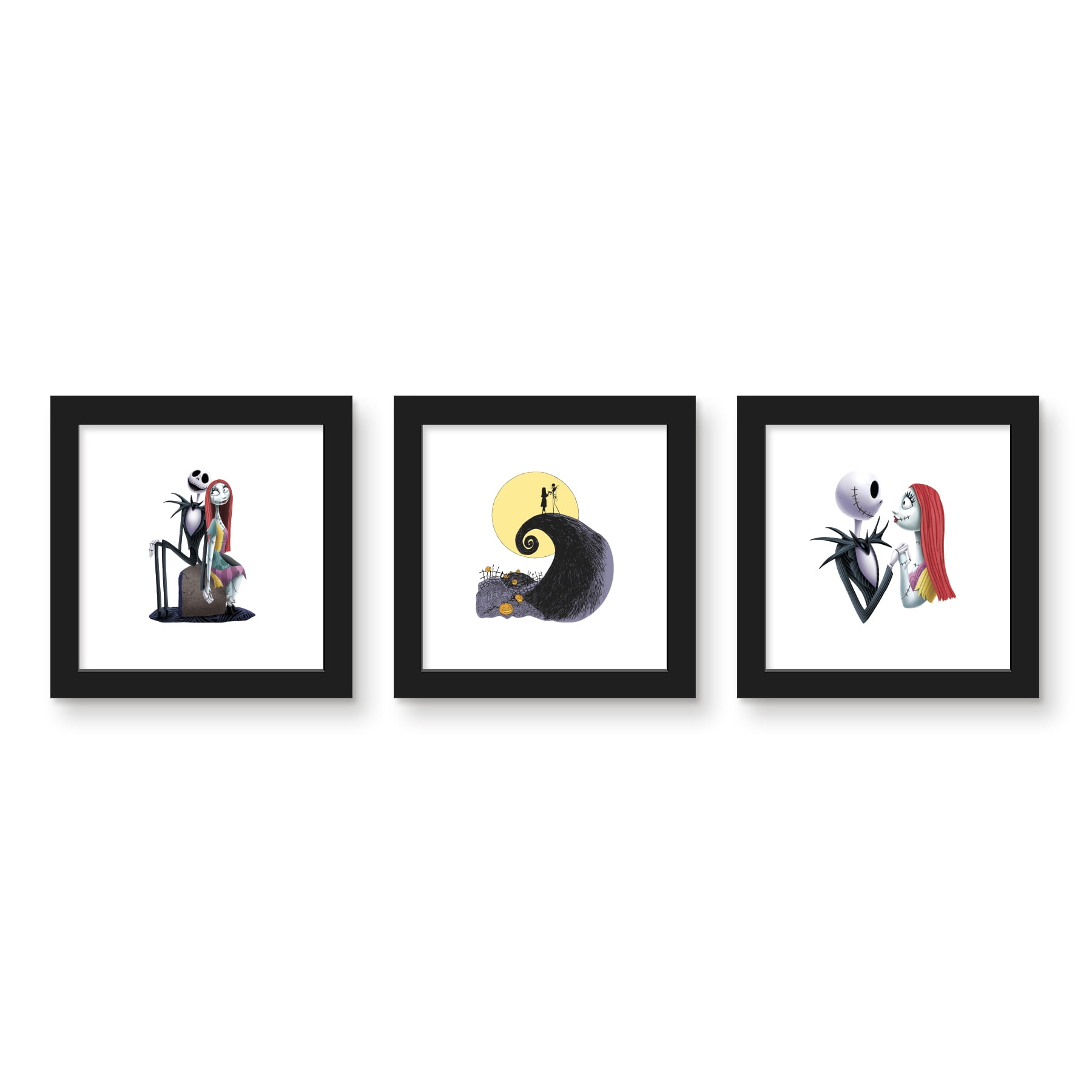 Gallery Pops Disney The Nightmare Before Christmas Wall Art Bundle (3 ...
