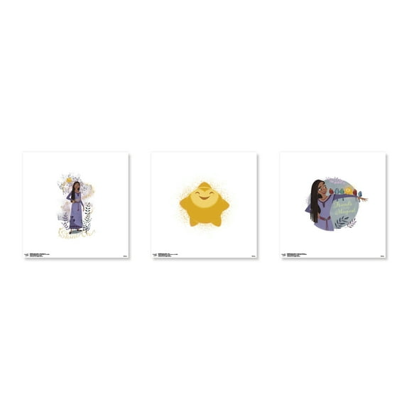 Gallery Pops Disney Wish - Heart's Desire Wall Art Bundle (3-Pack)