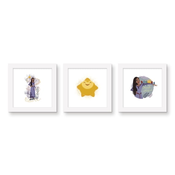 Gallery Pops Disney Wish - Heart's Desire Wall Art Bundle (3-Pack)