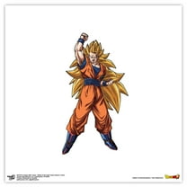 Gallery Pops Dragon Ball: Super - Battle of the Gods Super Saiyan 3 Goku Wall Art, Unframed Version, 12" x 12"