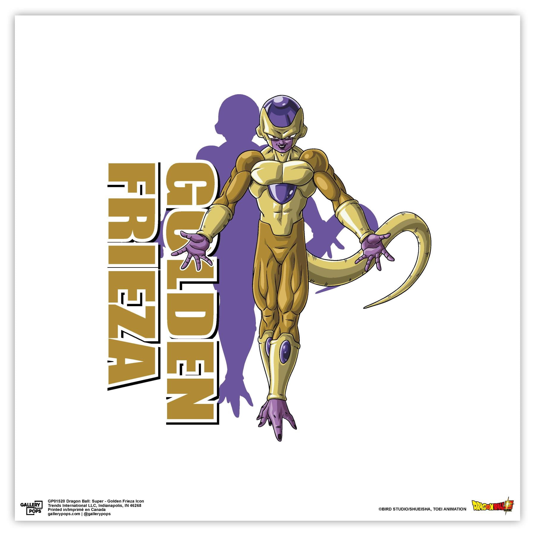 Gallery Pops Dragon Ball: Super - Golden Frieza Icon Wall Art, Unframed ...