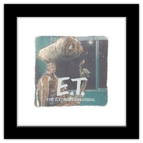 Gallery Pops E.T. The Extra-Terrestrial - I'm New Here Wall Art, Black Framed Version, 12" x 12"