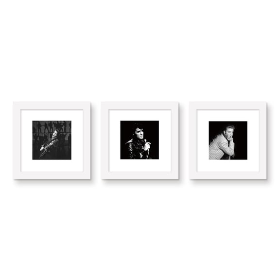 Gallery Pops Elvis Presley - Iconic Photography Wall Art Bundle (3-Pack)