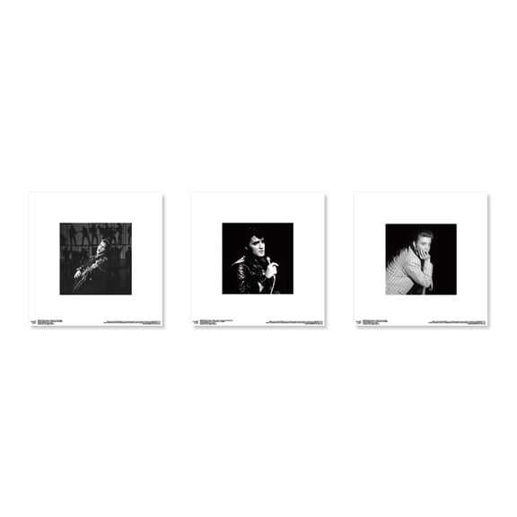 Gallery Pops Elvis Presley - Iconic Photography Wall Art Bundle (3-Pack)