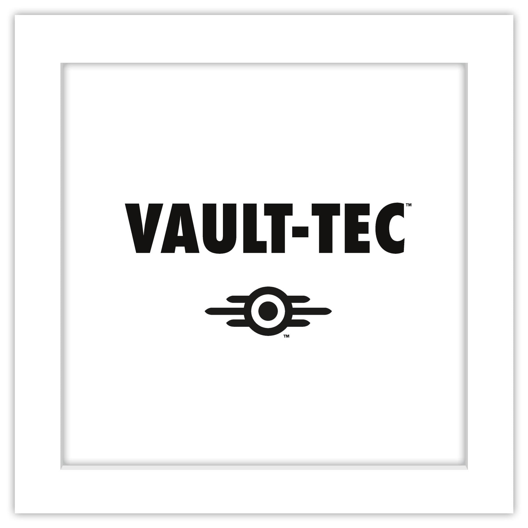 Gallery Pops Fallout 4 - Vault-Tec Logo Wall Art, White