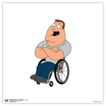 Gallery Pops Family Guy - Joe Swanson Wall Art, Unframed Version, 12" x 12"