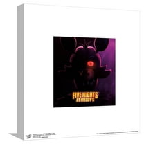 Gallery Pops Five Nights at Freddy's Movie - Foxy Canvas Wall Art, Unframed Version, 12" x 12"