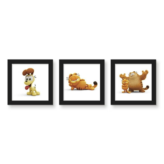 Gallery Pops Garfield Movie - Best Buds Wall Art Bundle (3-Pack)