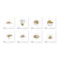 thumbnail image 1 of Gallery Pops Gudetama - Lazy Egg Wall Art Bundle (8-Pack), Unframed Version, 12" x 12", 1 of 5
