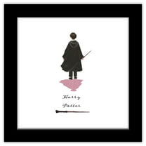 Gallery Pops Harry Potter - Looking Forward Harry Potter Wall Art, Black Framed Version, 12" x 12"