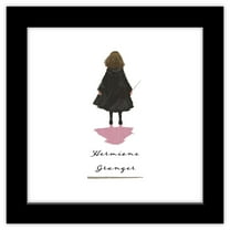 Gallery Pops Harry Potter - Looking Forward Hermione Granger Wall Art, Black Framed Version, 12" x 12"
