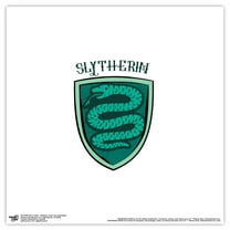 Gallery Pops Harry Potter - Slytherin Crest Icon Nameplate Wall Art, Unframed Version, 12" x 12"