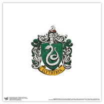 Gallery Pops Harry Potter - Slytherin Crest Scroll Wall Art, Unframed Version, 12" x 12"